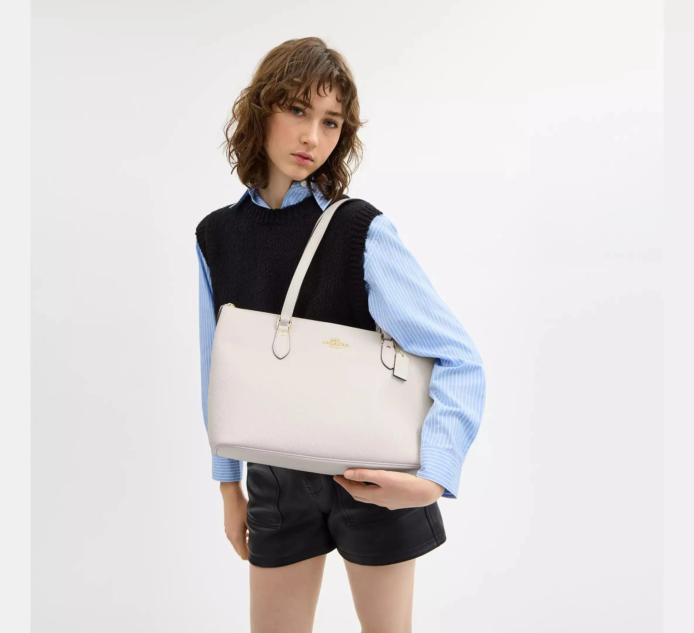 Gallery Tote Bag - Crossgrain Leather