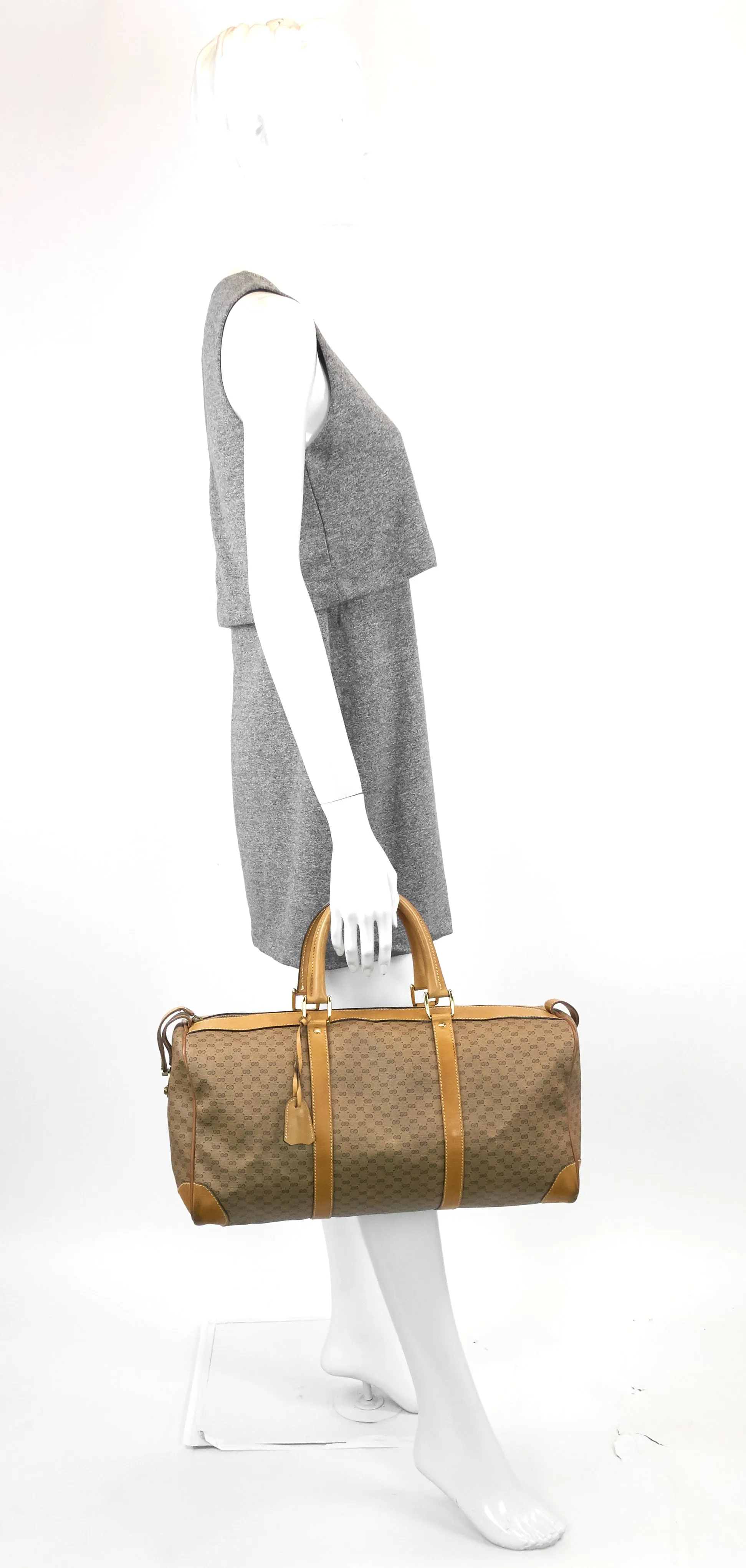 GG Coated Canvas Travel Bag