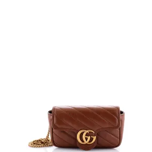 Gucci Gg Marmont Flap Bag Diagonal