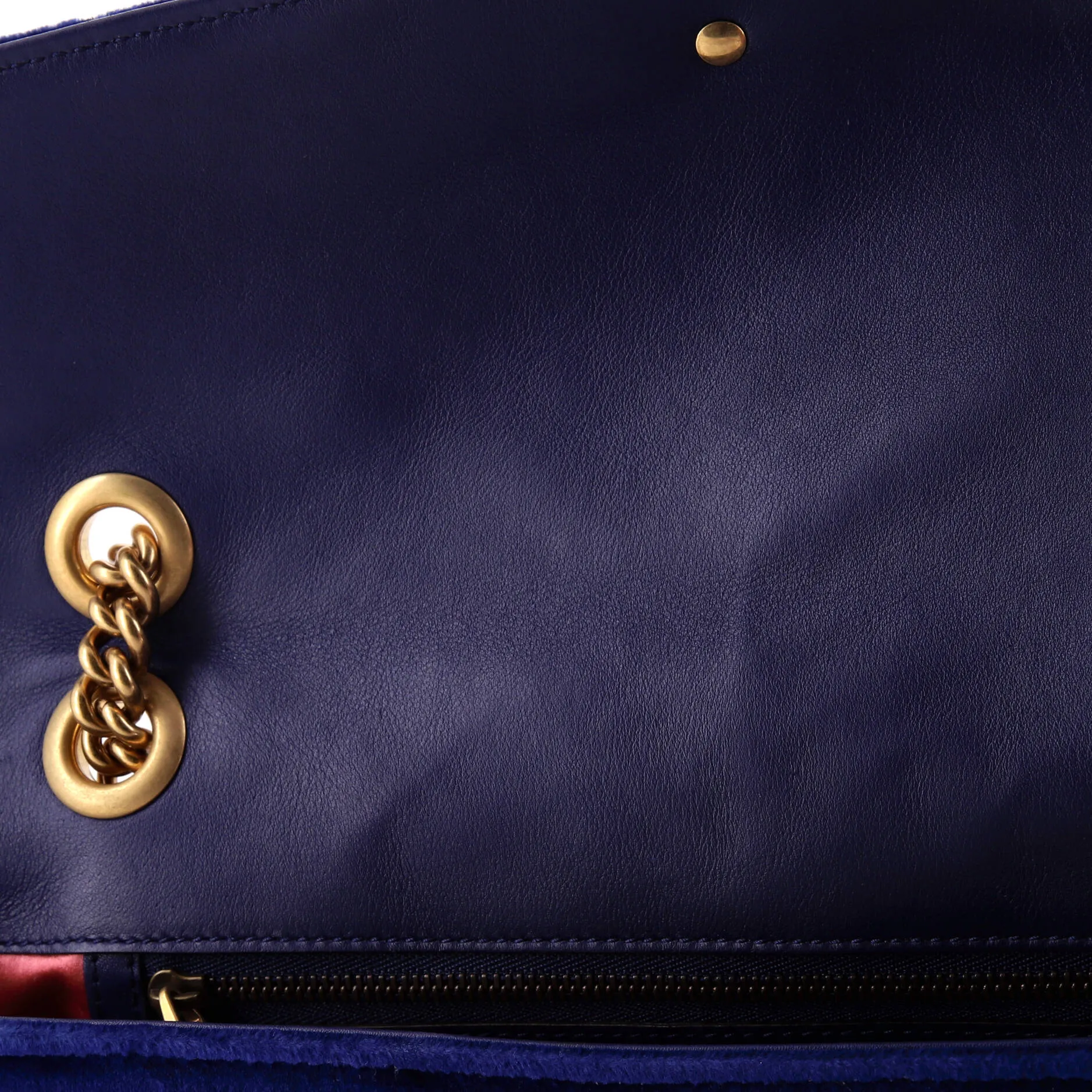 Gucci Gg Marmont Flap Bag Embroidered