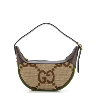 Gucci Ophidia Half Moon Bag Jumbo Gg
