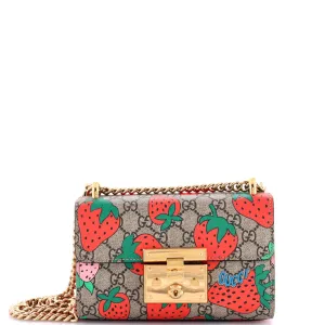 Gucci Padlock Shoulder Bag Printed Gg
