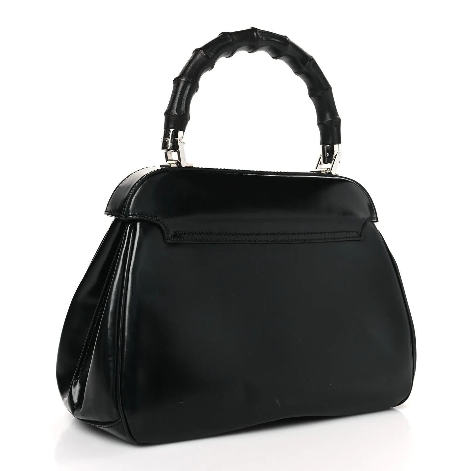Gucci Regent Calfskin Bamboo Medium Lady