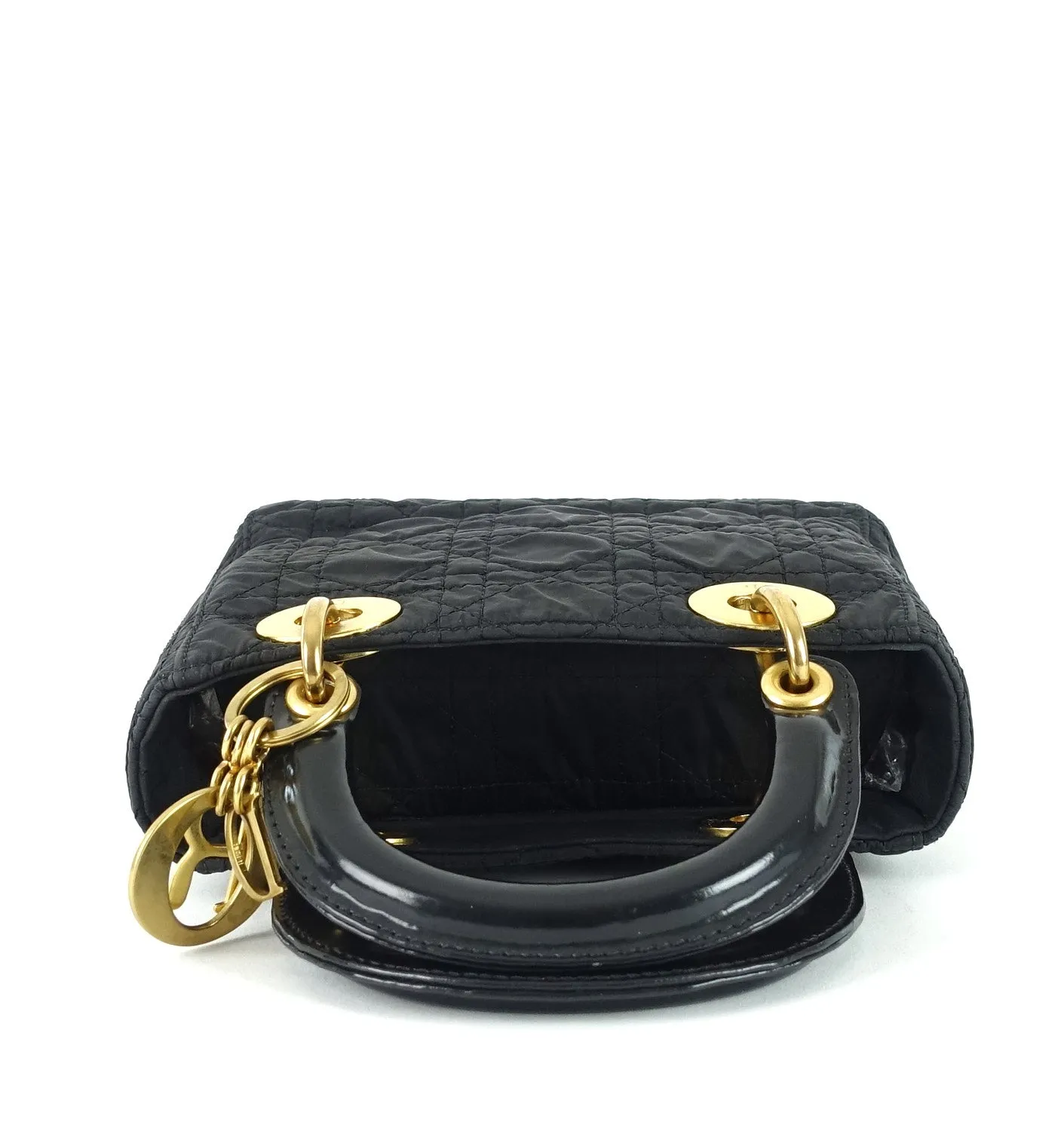 Lady Dior Cannage Quilt Nylon Medium Bag