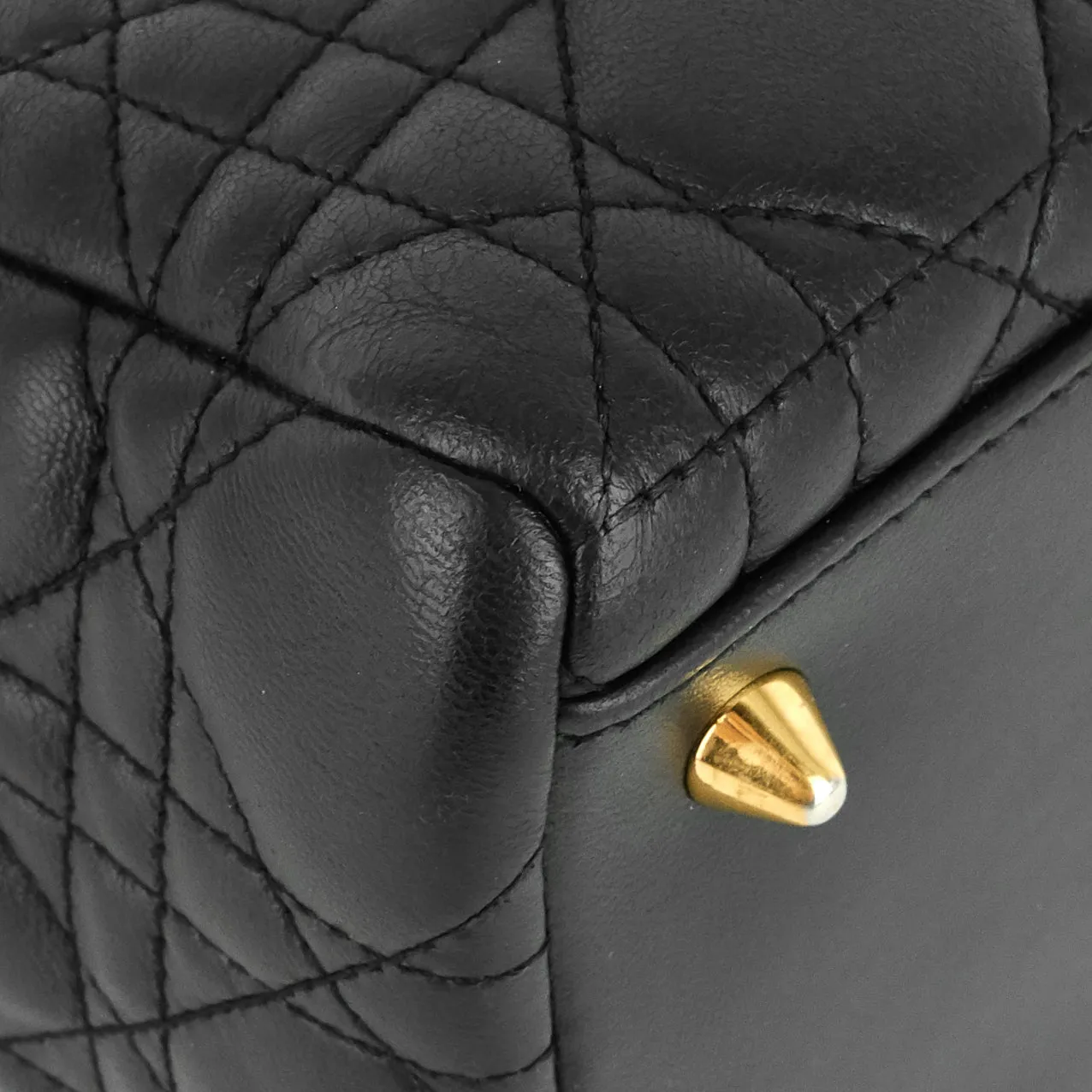 Lady Dior Medium Cannage Lambskin Bag