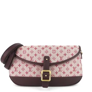 Marjorie Monogram Mini Lin Canvas Bag