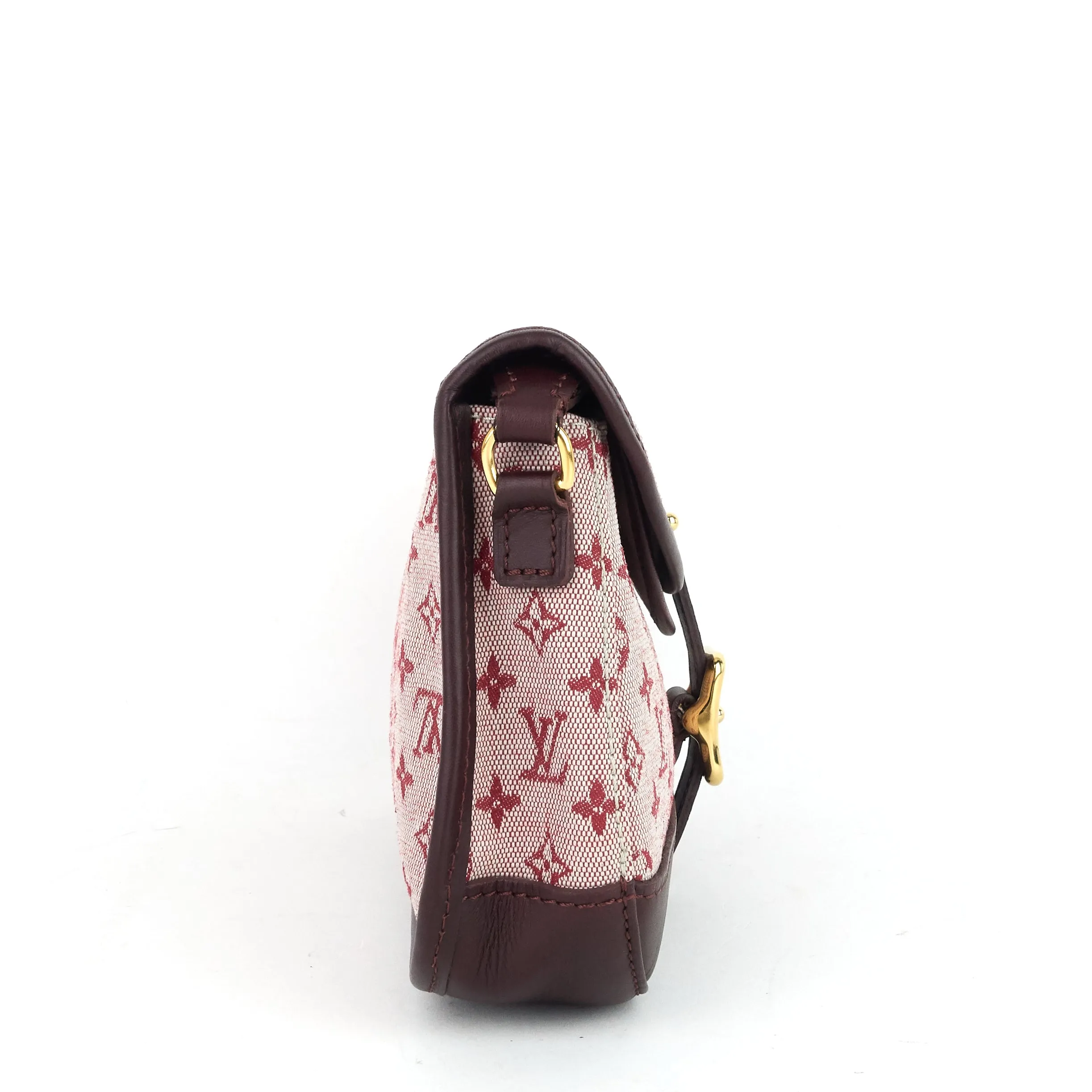 Marjorie Monogram Mini Lin Canvas Bag