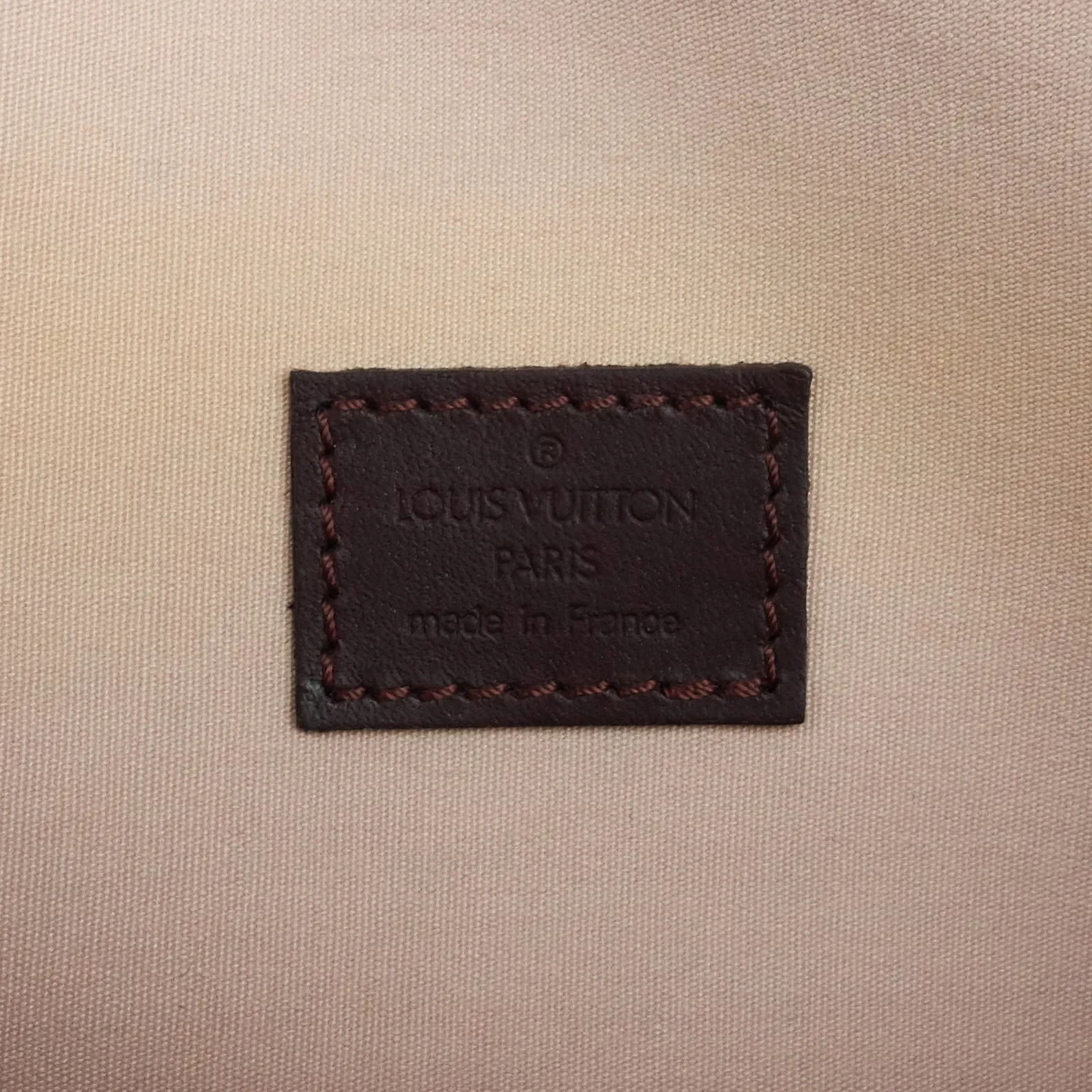Marjorie Monogram Mini Lin Canvas Bag