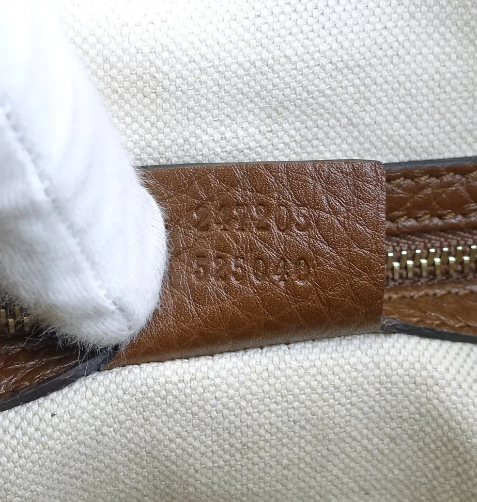 Monogram Canvas Web Boston Bag with Strap