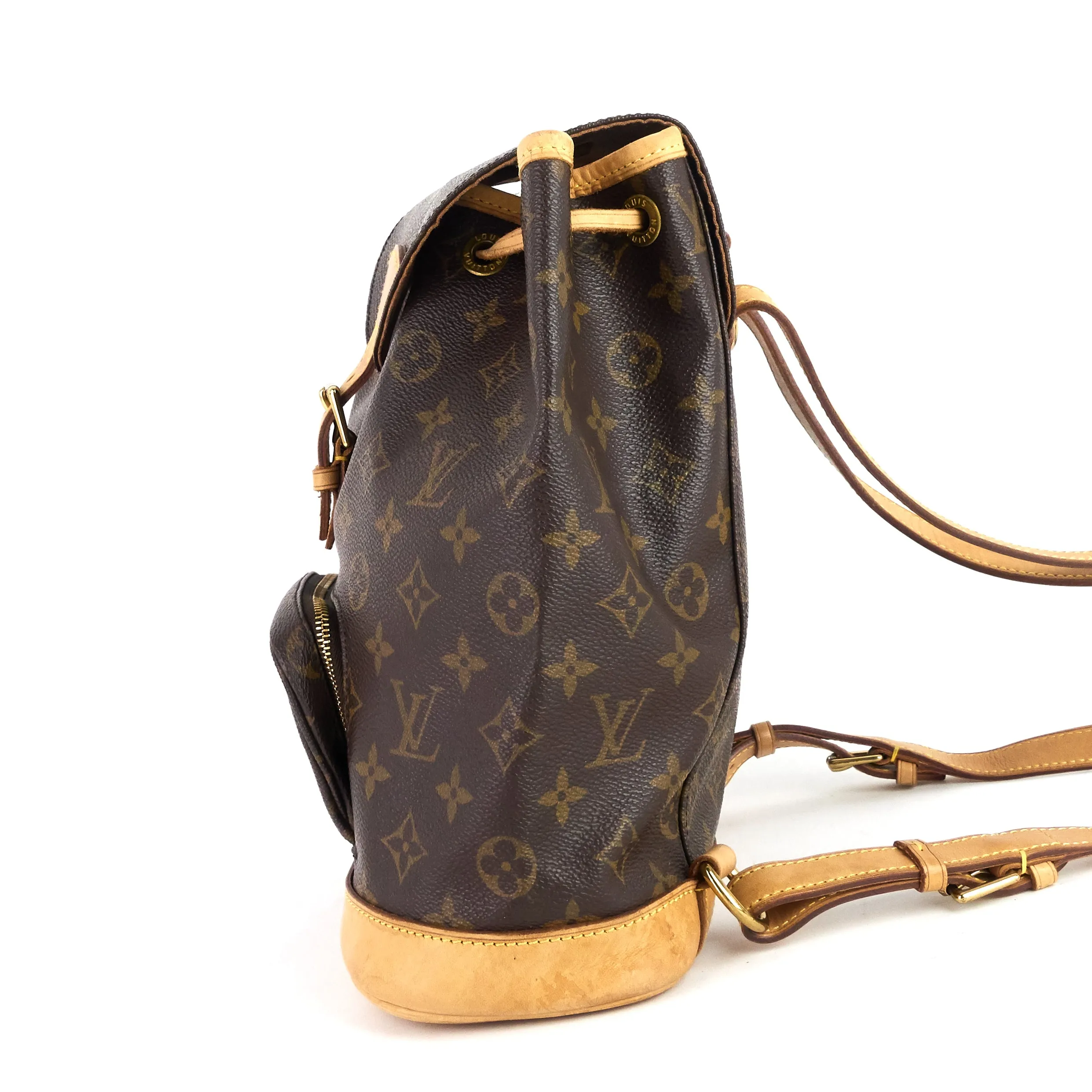 Montsouris MM Monogram Canvas Backpack Bag