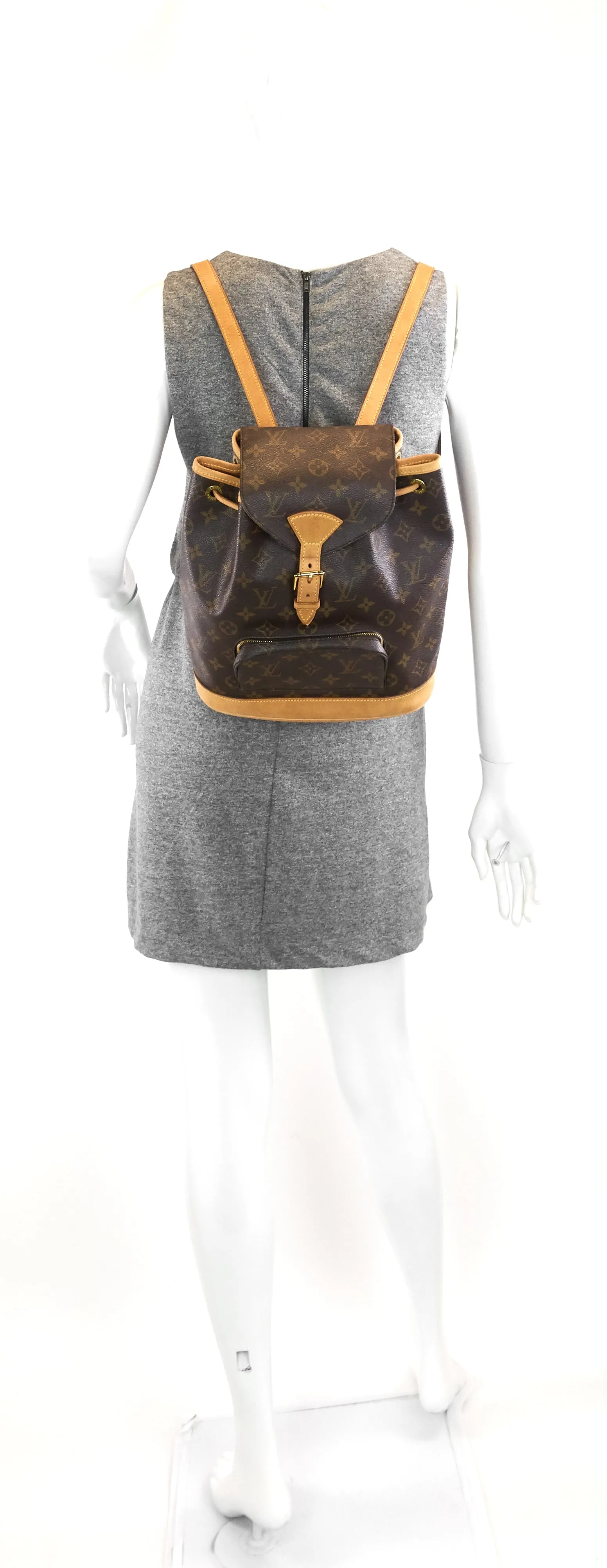 Montsouris MM Monogram Canvas Backpack Bag