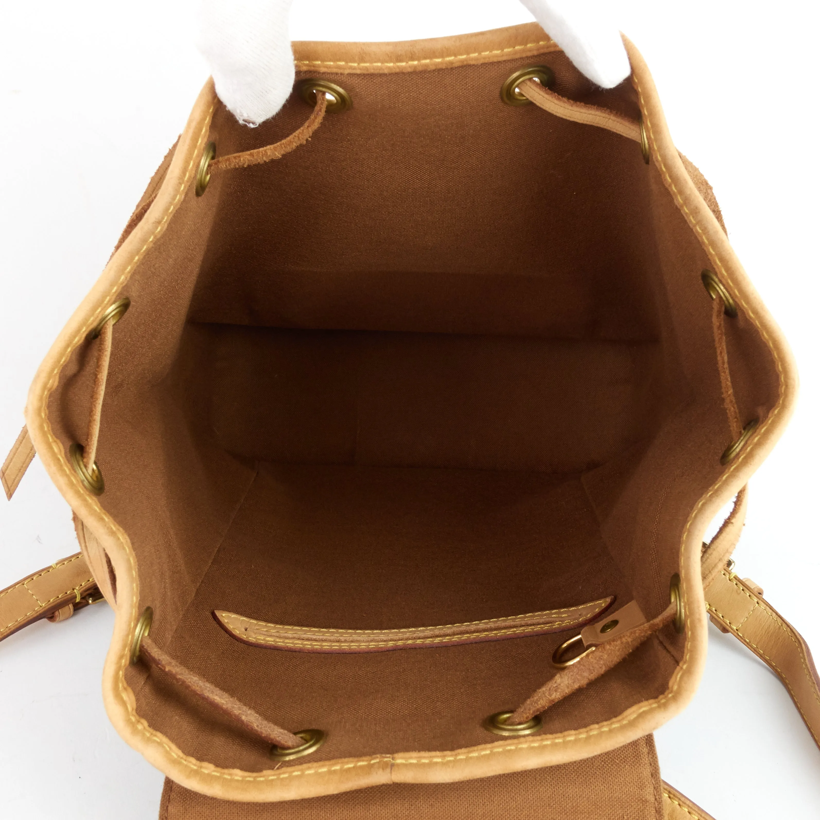 Montsouris MM Monogram Canvas Backpack Bag