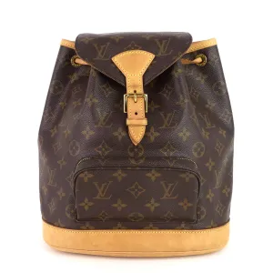 Montsouris MM Monogram Canvas Backpack Bag