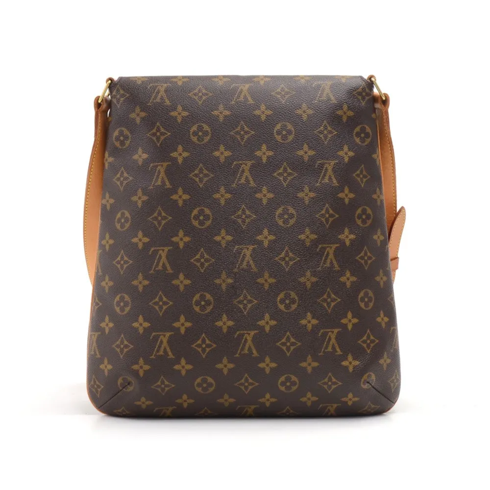 Musette Monogram Canvas Large Shoulder Bag