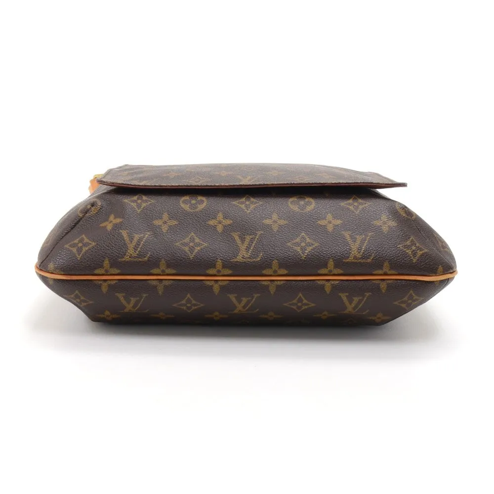 Musette Monogram Canvas Large Shoulder Bag