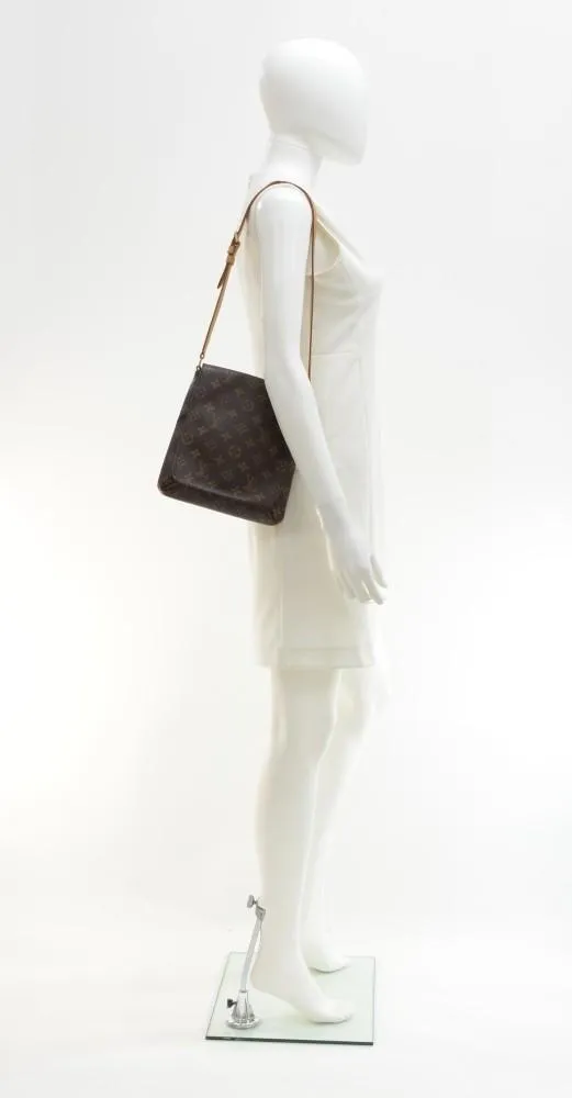 Musette Salsa Monogram Canvas Shoulder Bag
