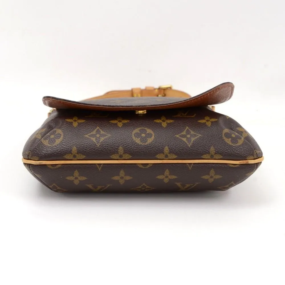Musette Salsa Monogram Canvas Shoulder Bag