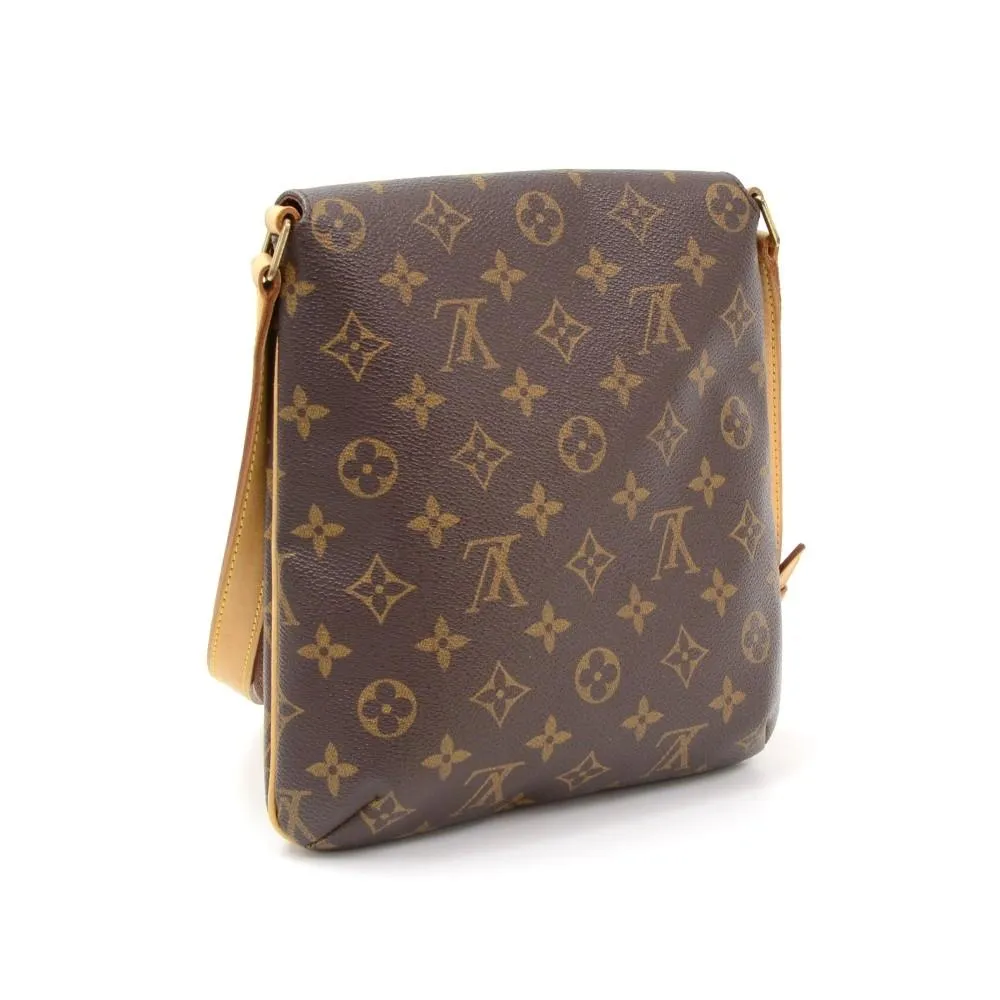 Musette Salsa Monogram Canvas Shoulder Bag