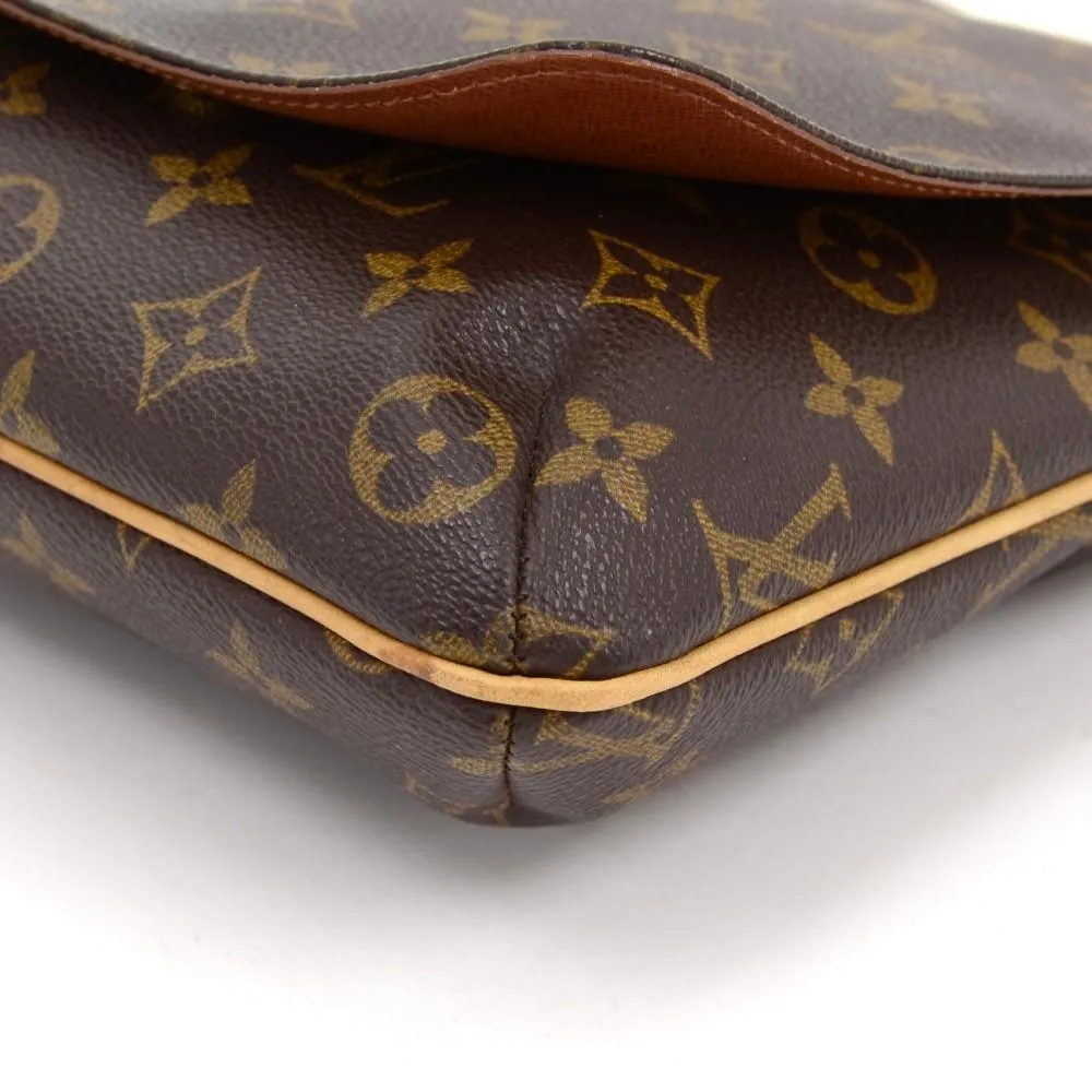 Musette Salsa Monogram Canvas Shoulder Bag