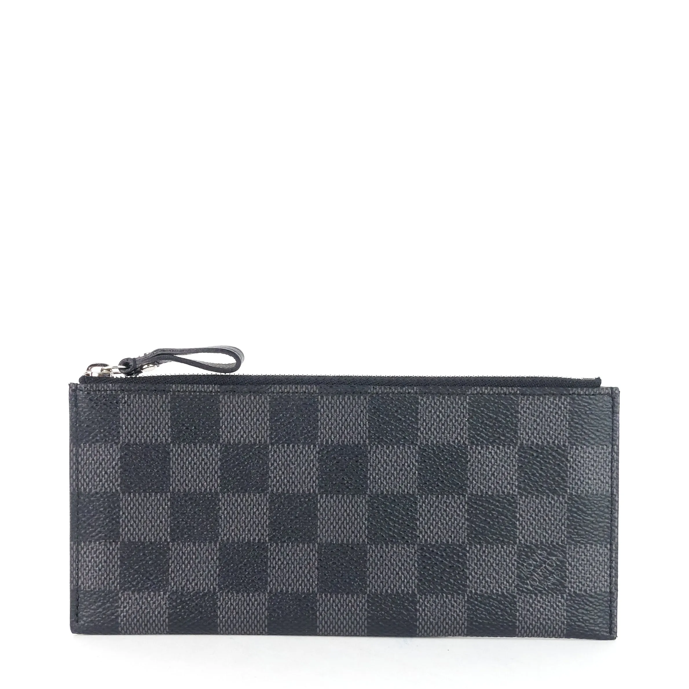 Portefeuille Long Modulable Damier Graphie Canvas Wallet