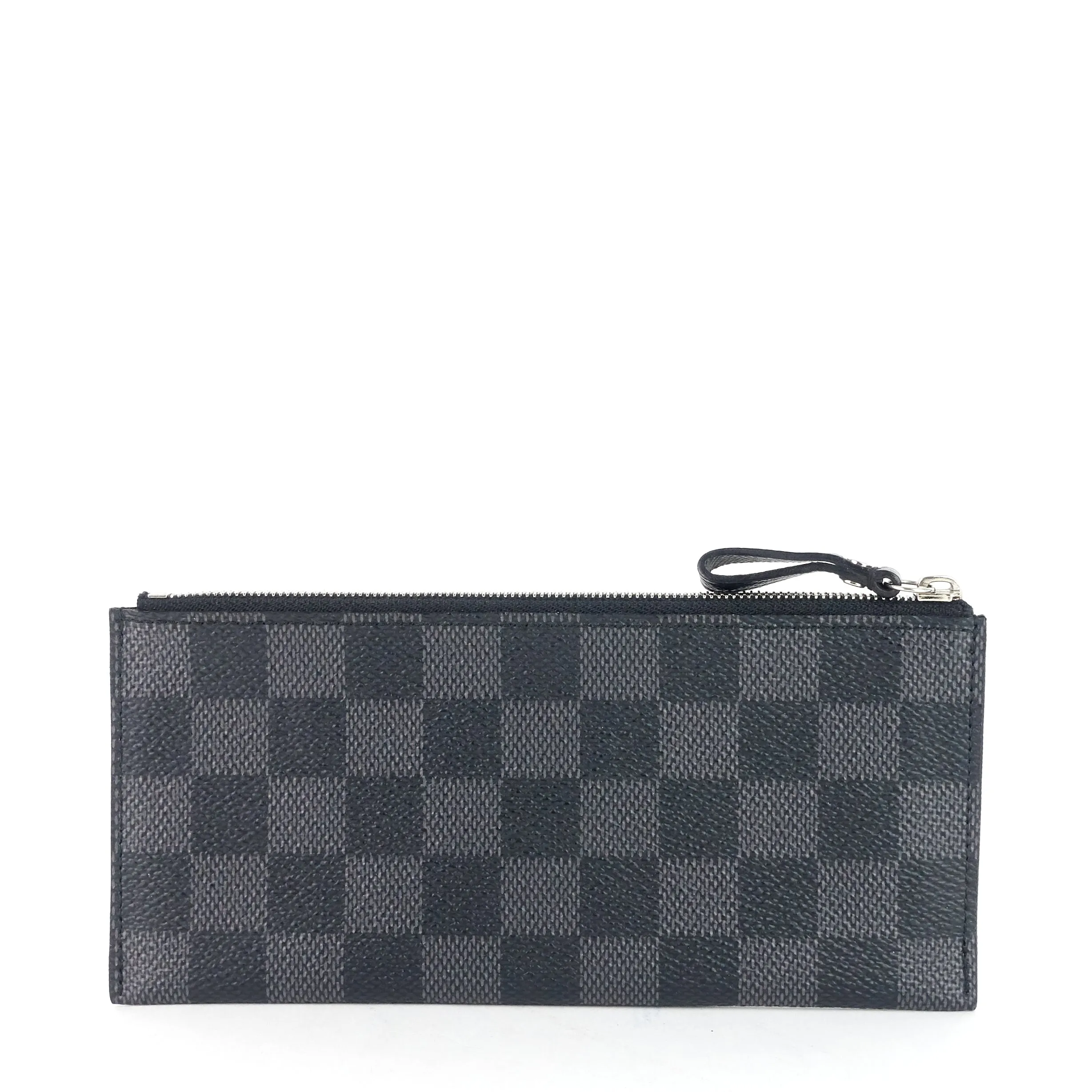 Portefeuille Long Modulable Damier Graphie Canvas Wallet