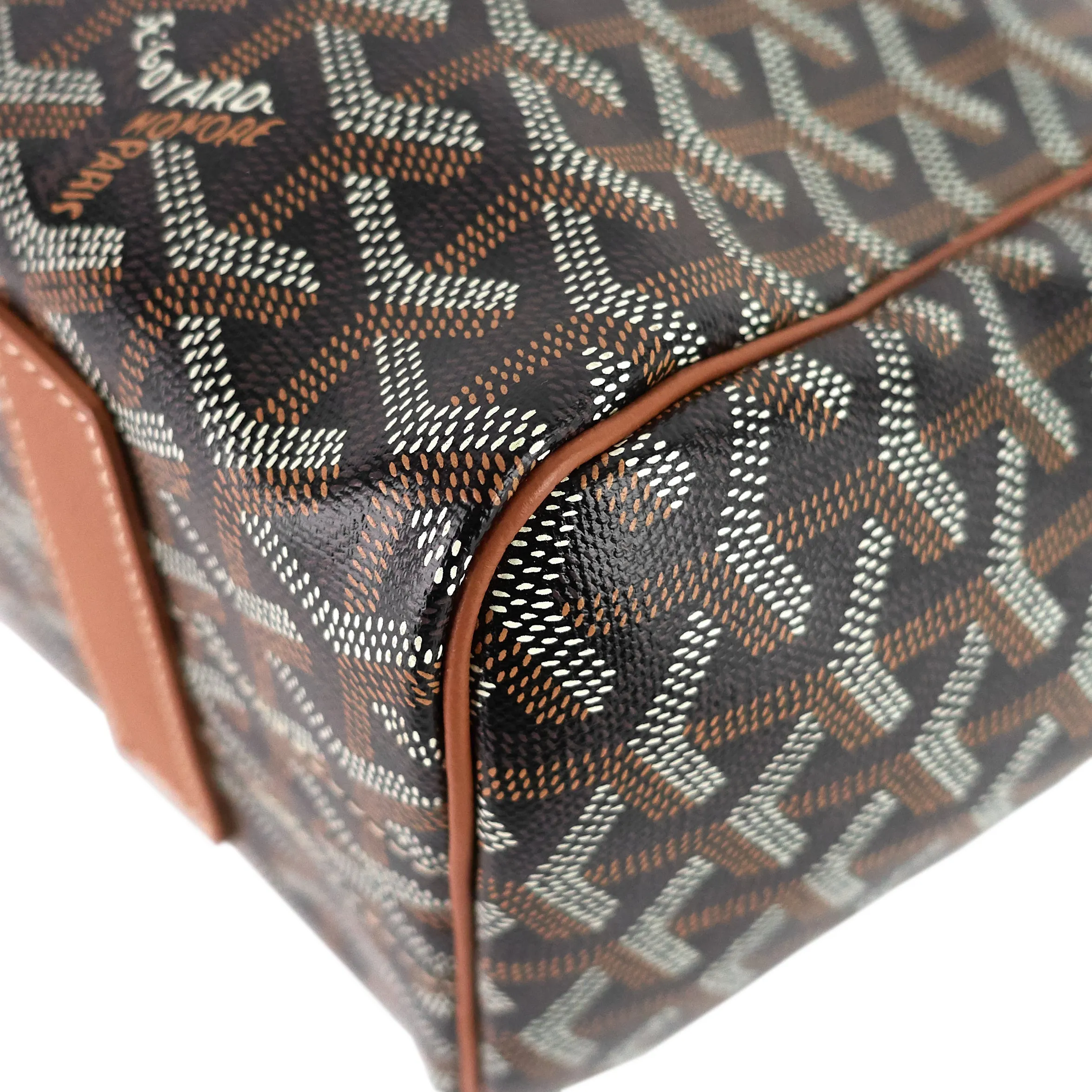 Rouette Goyardine Canvas Soft Tote Bag
