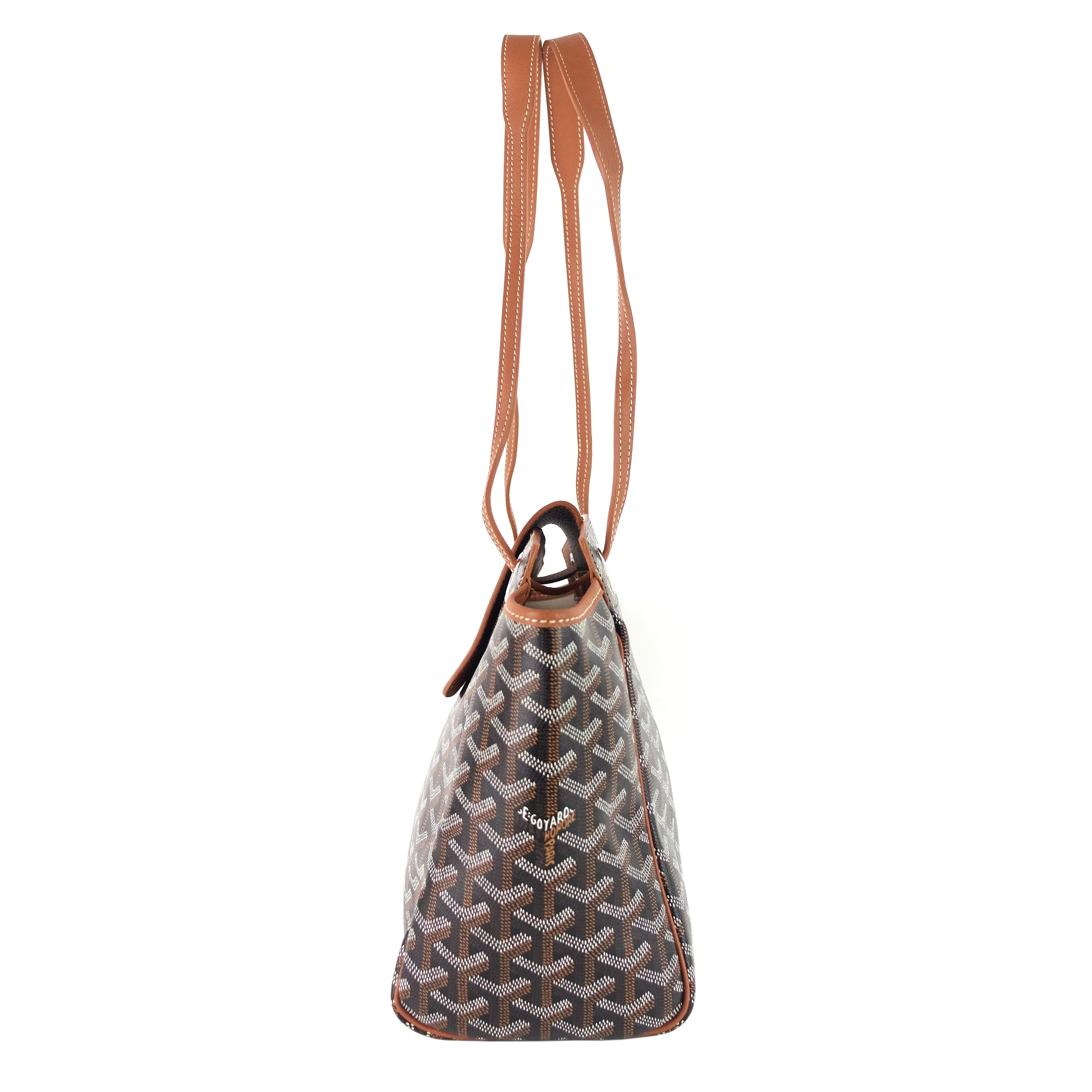 Rouette Goyardine Canvas Soft Tote Bag