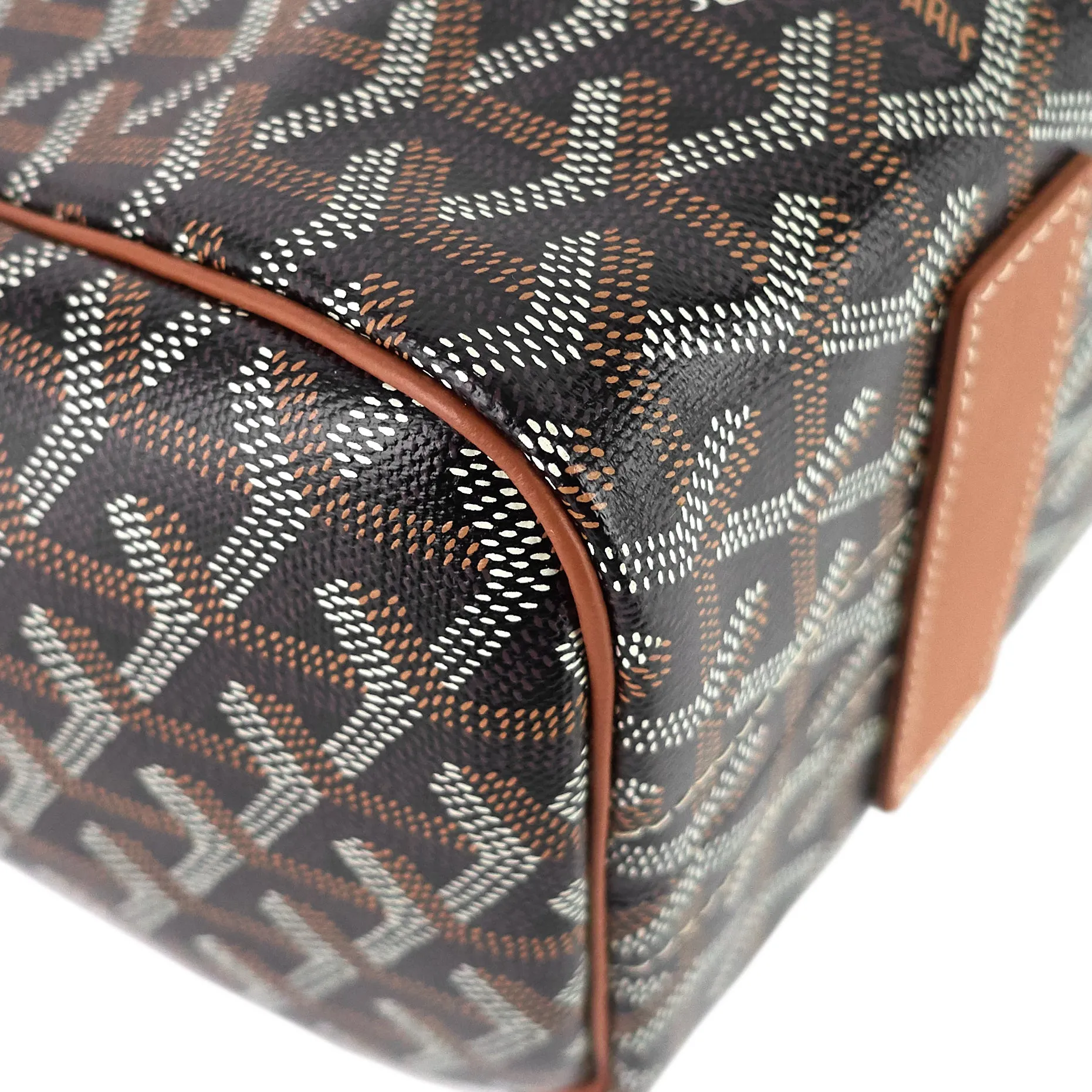 Rouette Goyardine Canvas Soft Tote Bag