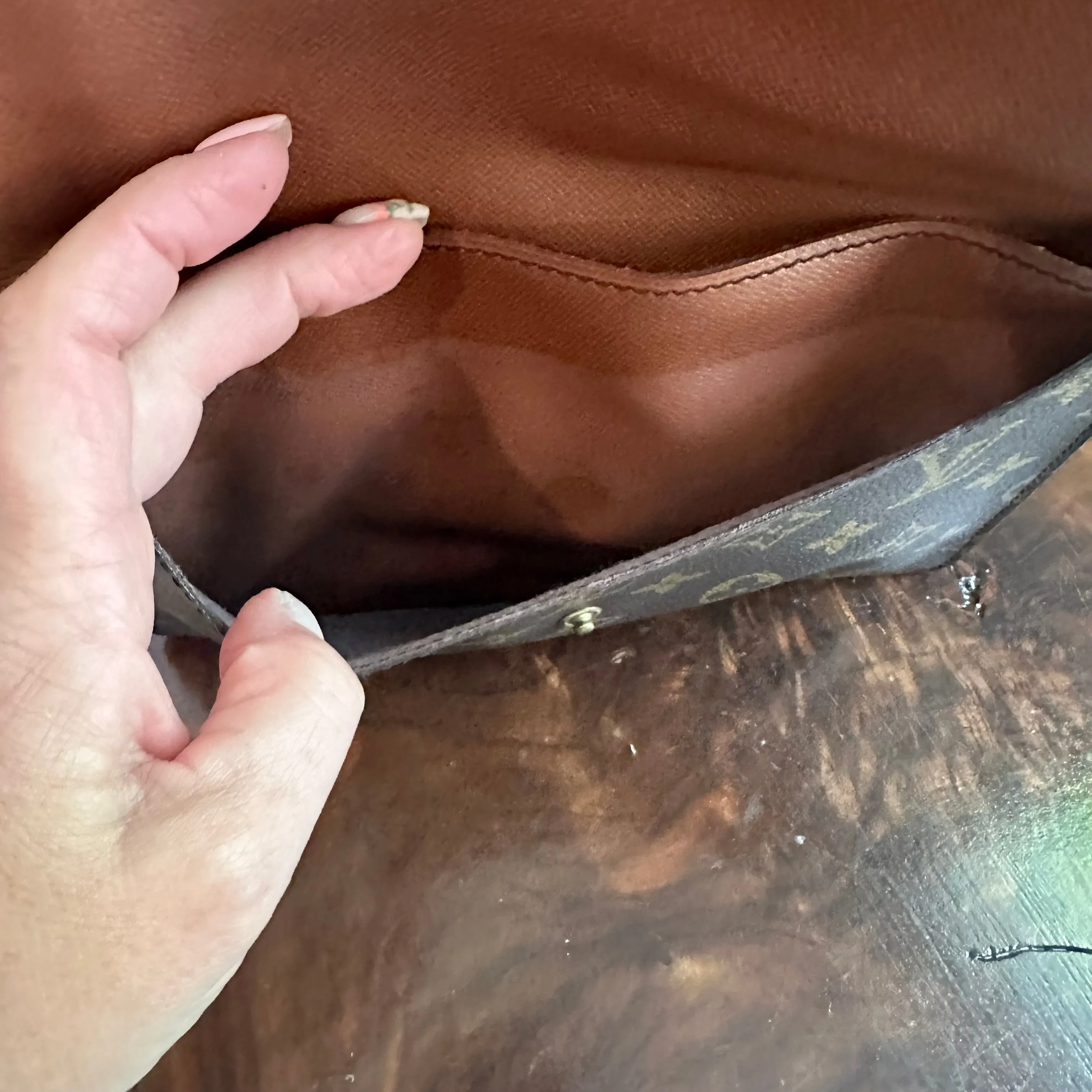 The Pelican Crossbody/Handbag in LV Monogram