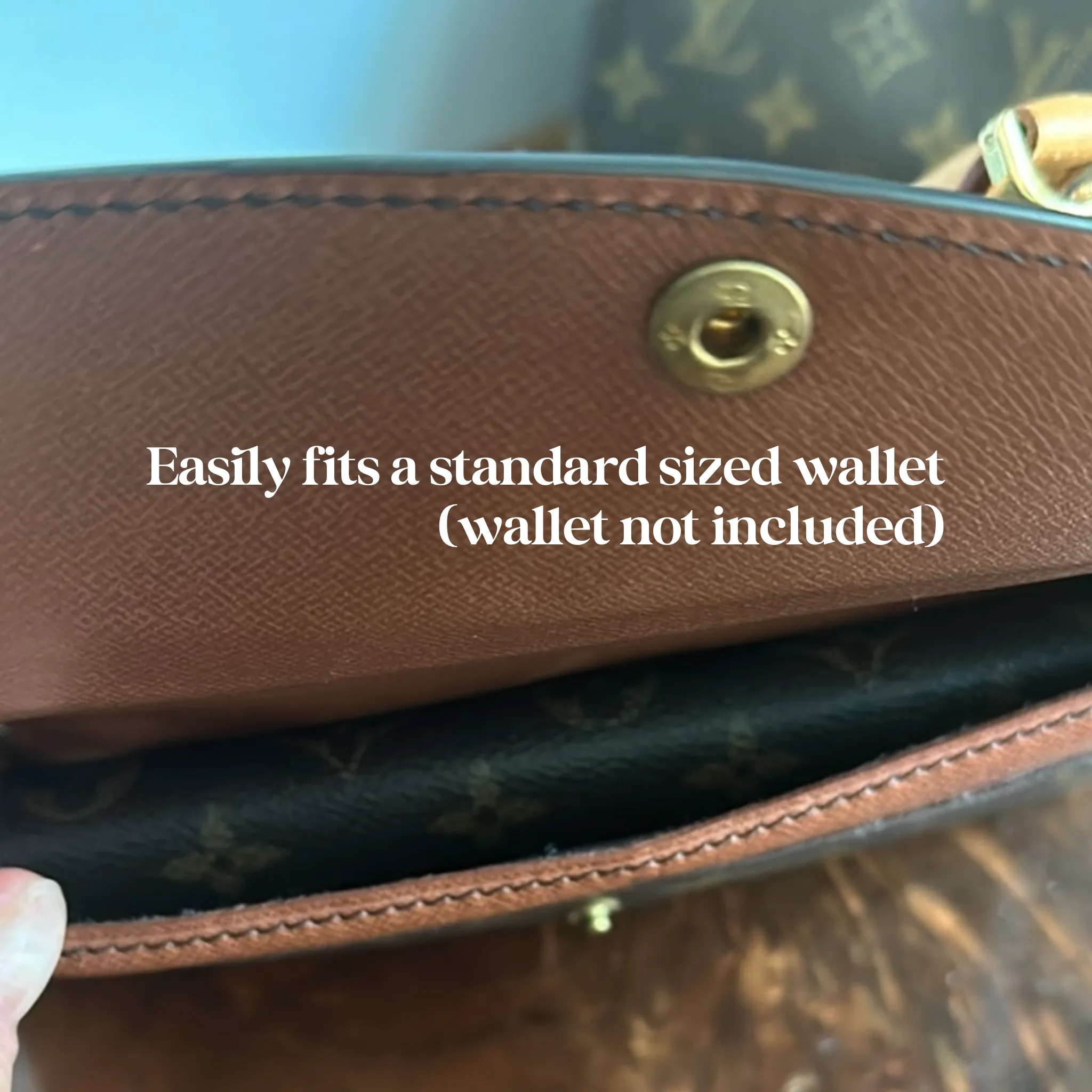 The Pelican Crossbody/Handbag in LV Monogram