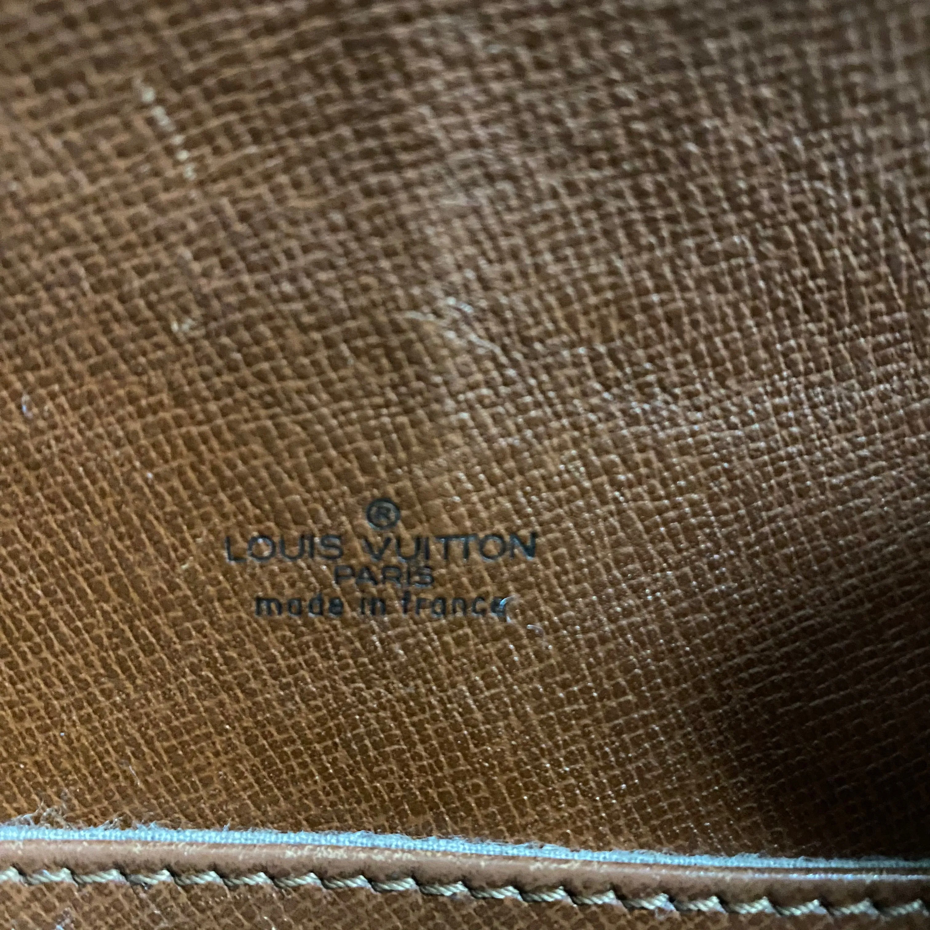 The Swift - Vintage Monogram in Black Crossbody
