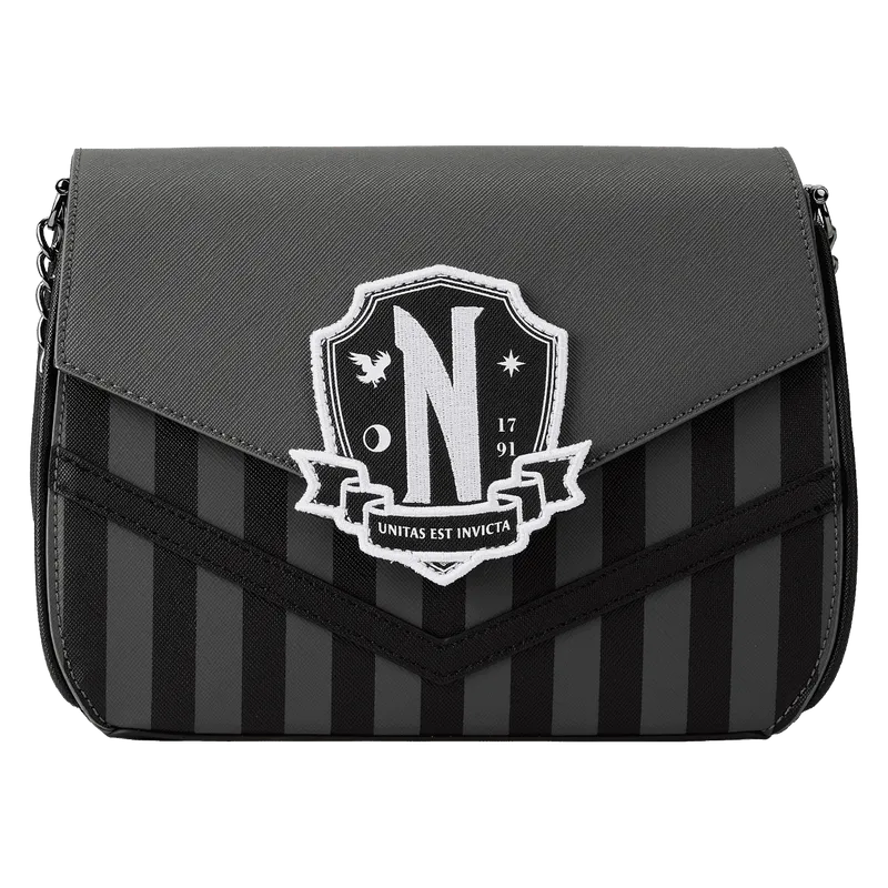 Wednesday Addams Exclusive Nevermore Crossbody Bag